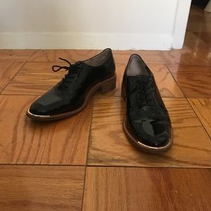 Louise et Cie “Franny” Black Patent Oxford